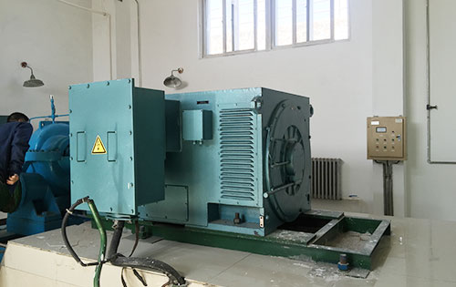 北川某水电站工程主水泵使用我公司高压电机